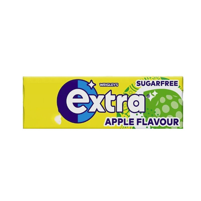WRIGLEY`S EXTRA S/F APPLE 10`S